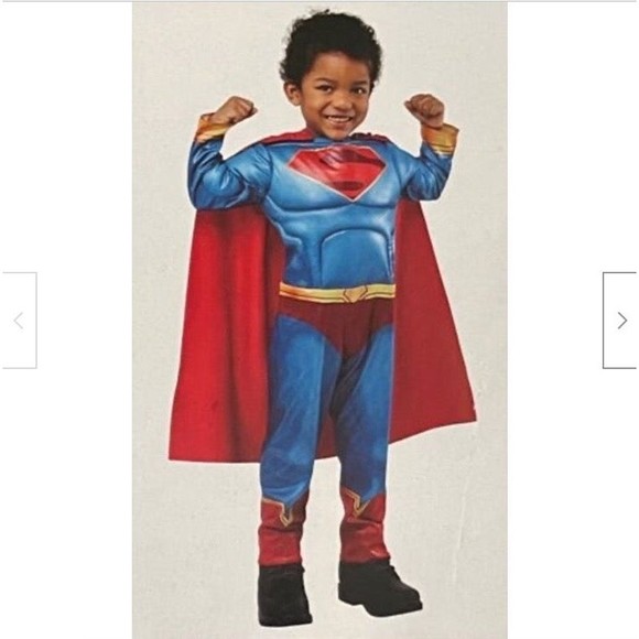 Other - Boys DC League of Super Pets SUPERMAN Halloween Costume 4T.  (c56)